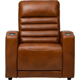 Whitlock Leather Power Reclining Chair, Derrick Camel
