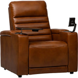 Whitlock Leather Power Reclining Chair, Derrick Camel