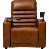 Whitlock Leather Power Reclining Chair, Derrick Camel