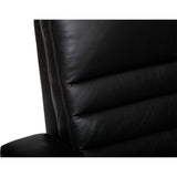 Whitlock Leather Power Reclining Chair, Florida Black