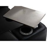 Whitlock Leather Power Reclining Chair, Florida Black