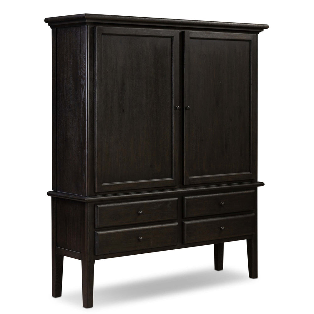 Whitman Cabinet, Smoked Black by Four Hands
