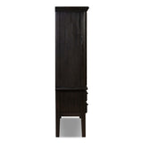 Whitman Cabinet, Smoked Black by Four Hands