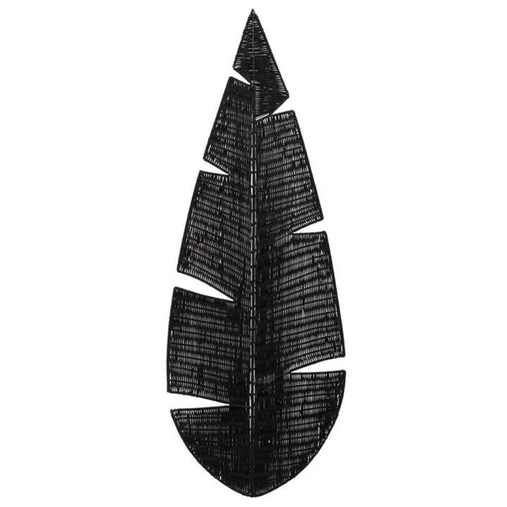 Wicker Wall Decor, Black