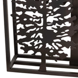 Maverick Wall Decor, Dark Bronze, Set of 3