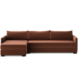Wickham Left Chaise Sleeper Sectional, Surrey Auburn by Four Hands