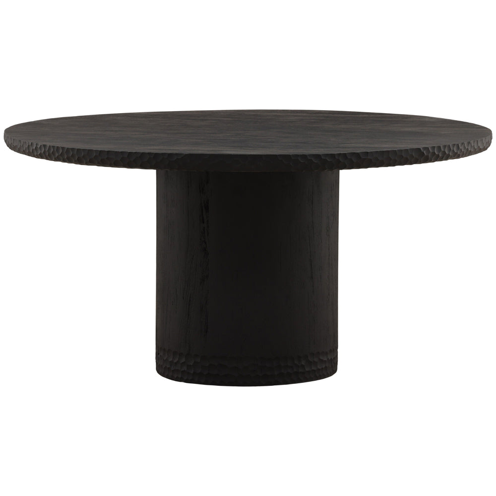 Wilber Dining Table, Black-Furniture - Dining-High Fashion Home