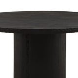 Wilber Dining Table, Black-Furniture - Dining-High Fashion Home