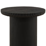 Wilber Side Table, Black-Furniture - Accent Tables-High Fashion Home
