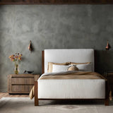 Willem Bed, Omari Natural by Four Hands-Furniture - Bedroom-High Fashion Home
