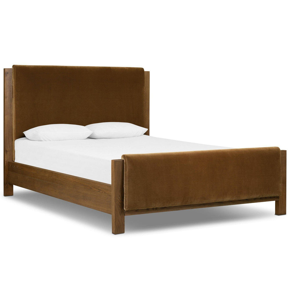 Willem Bed, Surrey Ochre by Four Hands-Furniture - Bedroom-High Fashion Home
