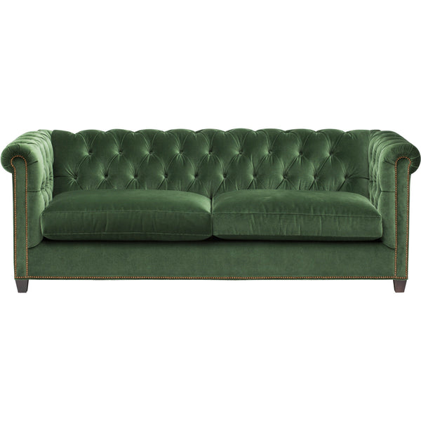 puff rib sofa 緑 WilliamSofa_VanceEmerald1_9d9e