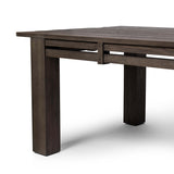Willow Dining Table, Weathered Elm