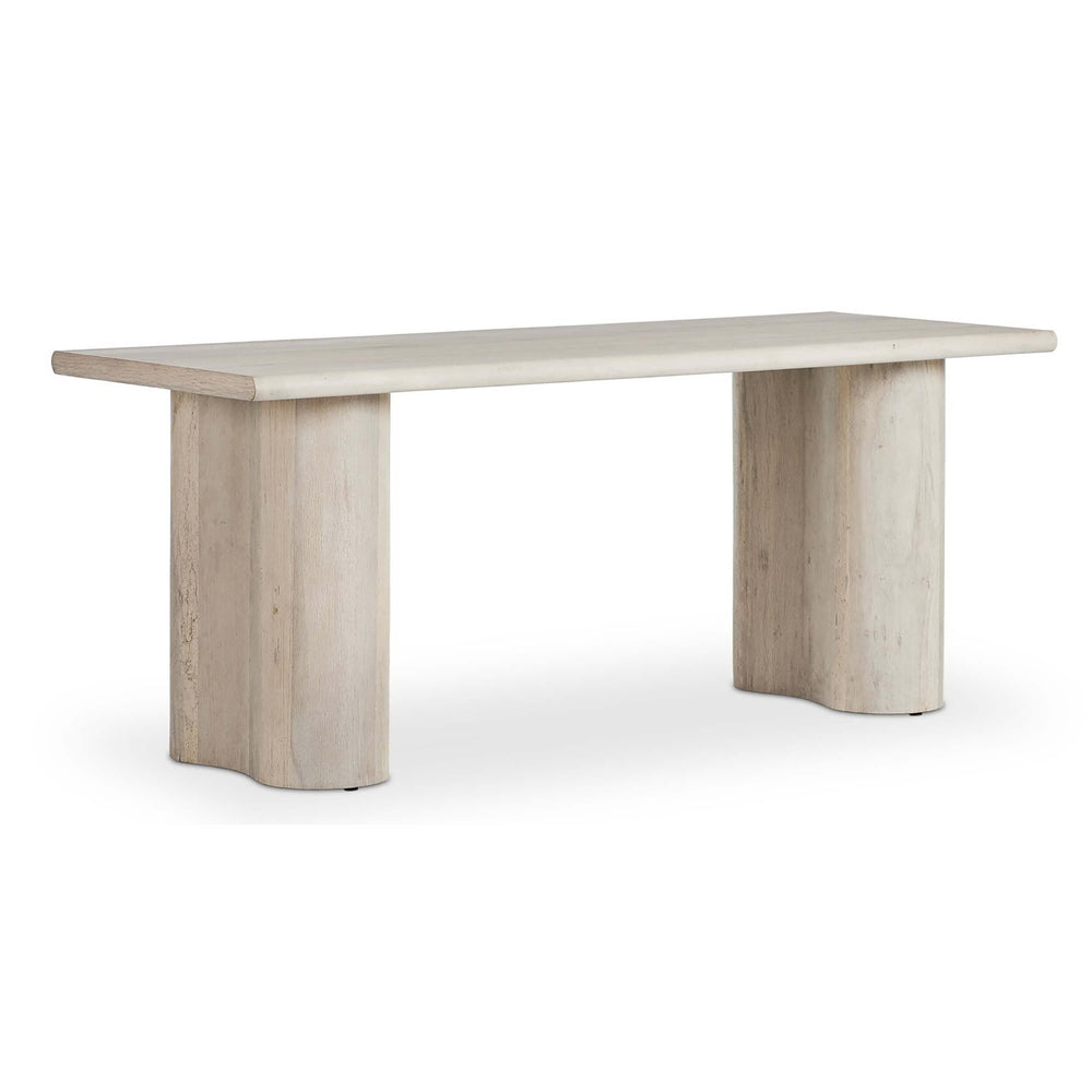 Wilmer Desk, Bleached-Furniture - Office-High Fashion Home