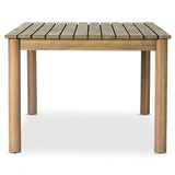 Wilson 84" Outdoor Dining Table, Ashen Acacia-Furniture - Dining-High Fashion Home