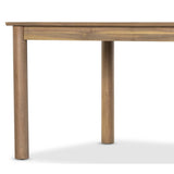 Wilson 84" Outdoor Dining Table, Ashen Acacia-Furniture - Dining-High Fashion Home