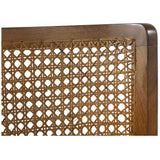 Wingman Cane Accent Chair, Porto