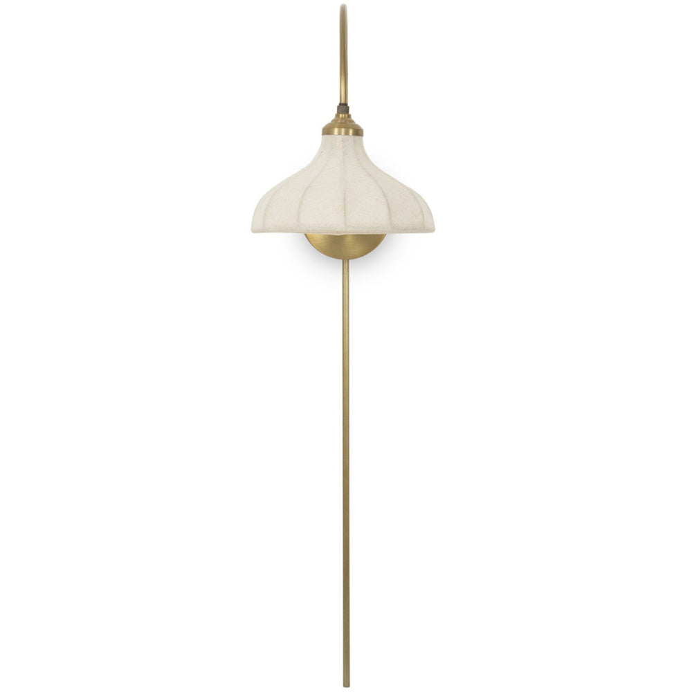Winslet Sconce, Aged Brass by Four Hands
