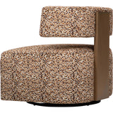 Winslow Swivel Chair, Earth Confetti-Furniture - Chair-High Fashion Home