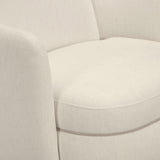 Wolfie Swivel Chair, Cream