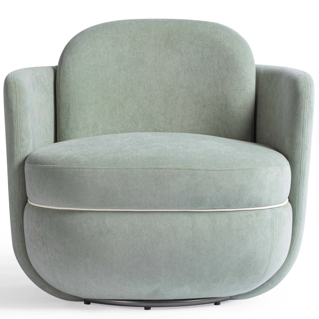Wolfie Swivel Chair, Mint Green – High Fashion Home
