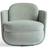 Wolfie Swivel Chair, Mint Green-Furniture - Chairs-High Fashion Home