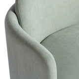 Wolfie Swivel Chair, Mint Green-Furniture - Chairs-High Fashion Home