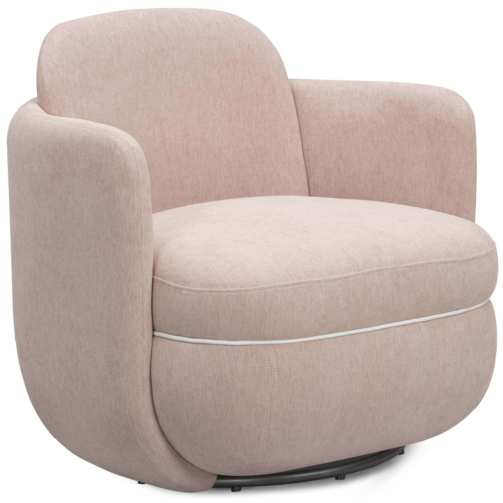 Wolfie Swivel Chair, Pink