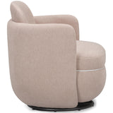 Wolfie Swivel Chair, Pink
