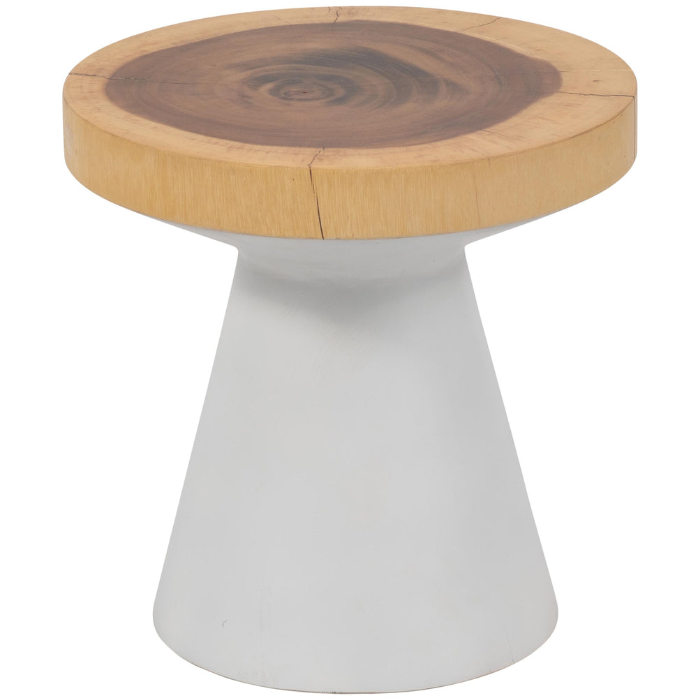 Wood Top Accent Table, Natural