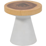 Wood Top Accent Table, Natural