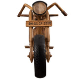 Wooden Chopper Bike, Natural-Accessories-High Fashion Home