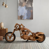 Wooden Chopper Bike, Natural-Accessories-High Fashion Home