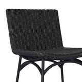 Worley Outdoor Dining Chair, Vintage Coal, Set of 2 by Four Hands-Furniture - Dining-High Fashion Home
