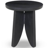 Worth Outdoor End Table, Black Antique by Four Hands-Furniture - Outdoor-High Fashion Home