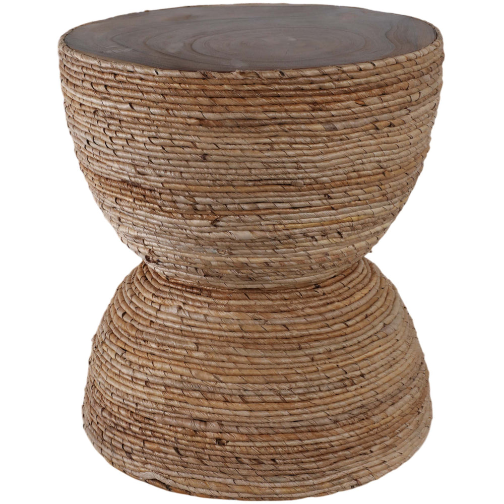 Woven Accent Table, Natural
