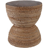Woven Accent Table, Natural