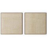 Woven Silence Diptych by Karen Covey by Four Hands-Accessories Artwork-High Fashion Home