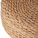 Woven Storage Ottoman, Natural