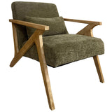 Wren Chair, Green-Furniture - Chairs-High Fashion Home