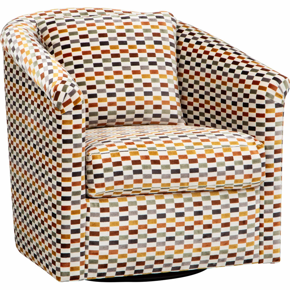 Wrenn Swivel Chair, 20237-76-Furniture - Chair-High Fashion Home