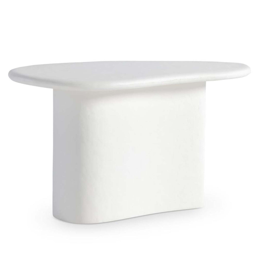 Fresco Outdoor Accent Table, Chalky White