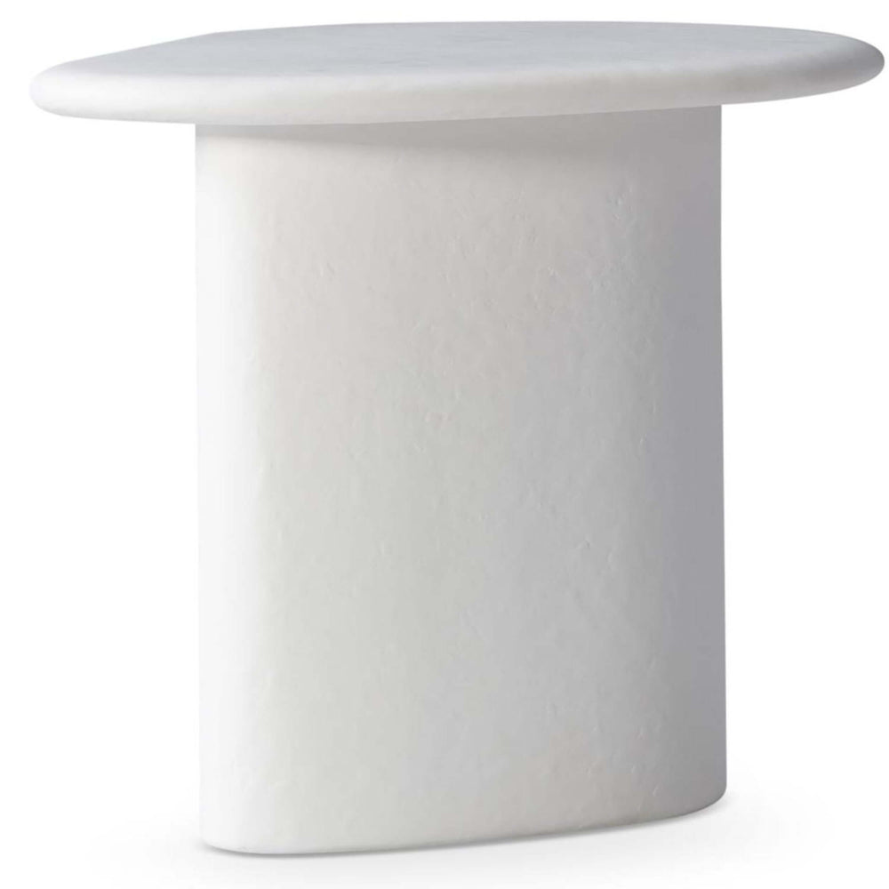 Fresco Outdoor Side Table, Chalky White