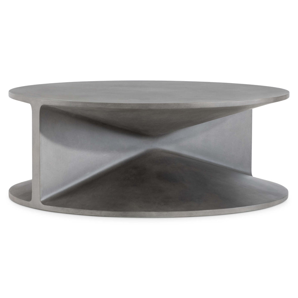 Sintra Outdoor Round Cocktail Table, Iron Grey-Furniture - Outdoor-High Fashion Home