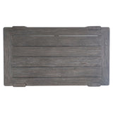 Andros Outdoor Cocktail Table, Smoked Truffle-Furniture - Outdoor-High Fashion Home