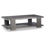 Andros Outdoor Cocktail Table, Smoked Truffle-Furniture - Outdoor-High Fashion Home