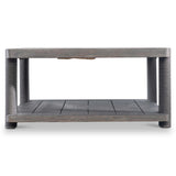 Andros Outdoor Cocktail Table, Smoked Truffle-Furniture - Outdoor-High Fashion Home
