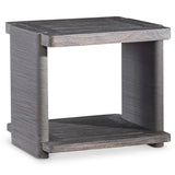 Andros Outdoor Side Table, Smoked Truffle-Furniture - Outdoor-High Fashion Home