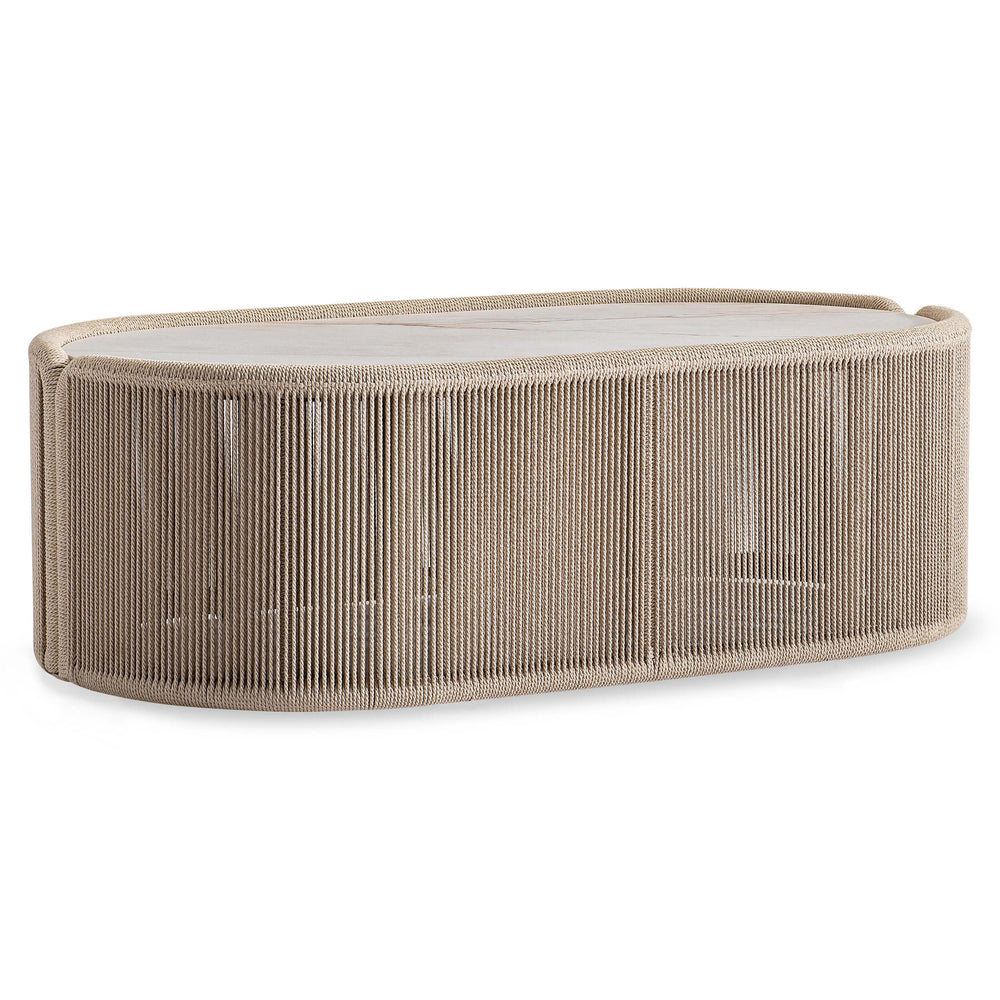 Trellis Outdoor Cocktail Table. Warm Shale-Furniture - Outdoor-High Fashion Home