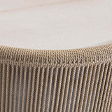 Trellis Outdoor Cocktail Table. Warm Shale-Furniture - Outdoor-High Fashion Home